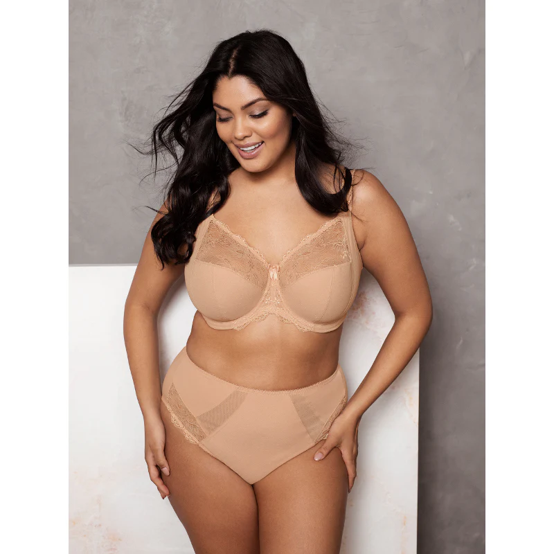 Meredith High Leg Brief Sahara Nude - Elomi - Image 5