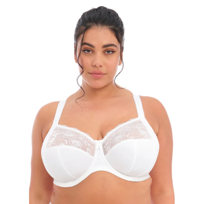Morgan Side Support Banded Bra White - Elomi - Image 2