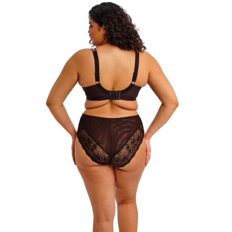 Morgan High Leg Brief Dark Romance - Elomi - Image 4