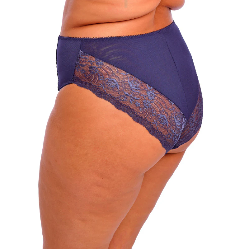Morgan High Leg Brief Midnight Blue - Elomi - Image 2