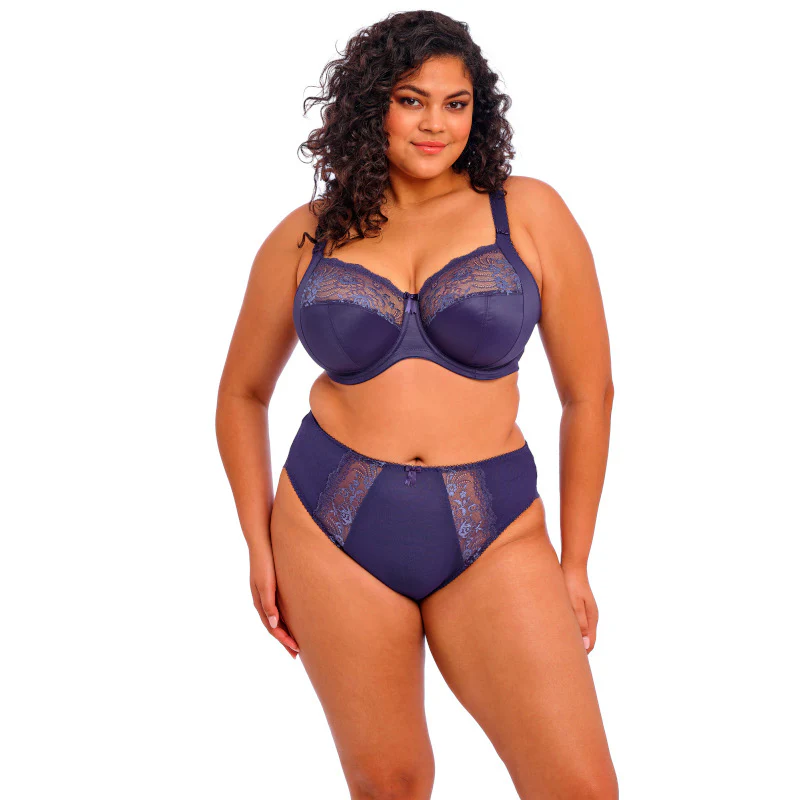 Morgan Side Support Banded Bra Midnight Blue - Elomi - Image 2