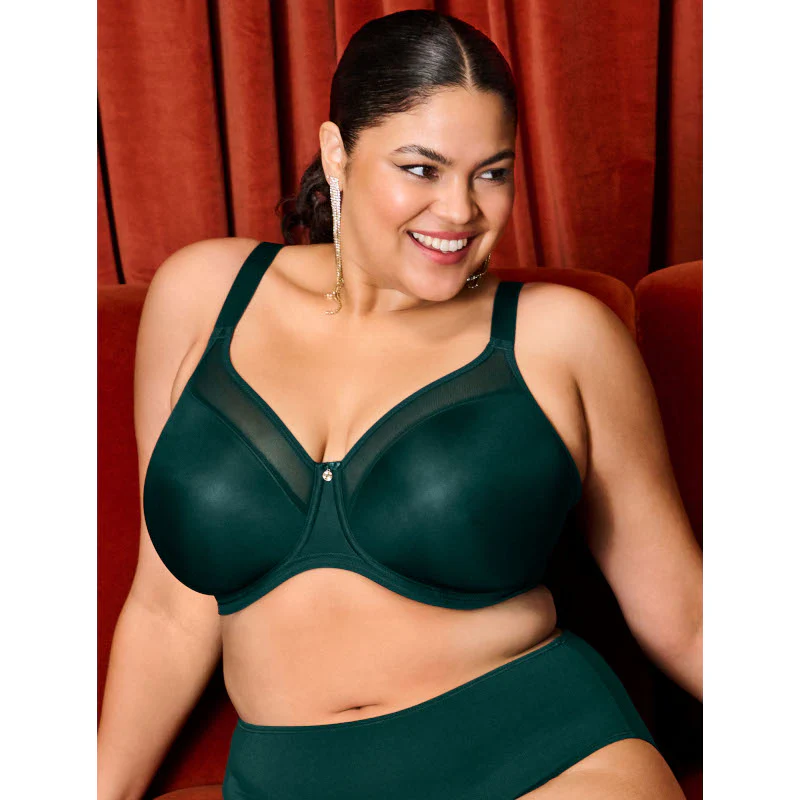 Smooth Moulded Bra Deep Emerald Green - Elomi - Image 4