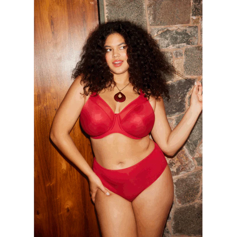 Smooth Full Brief Haute Red - Elomi - Image 7