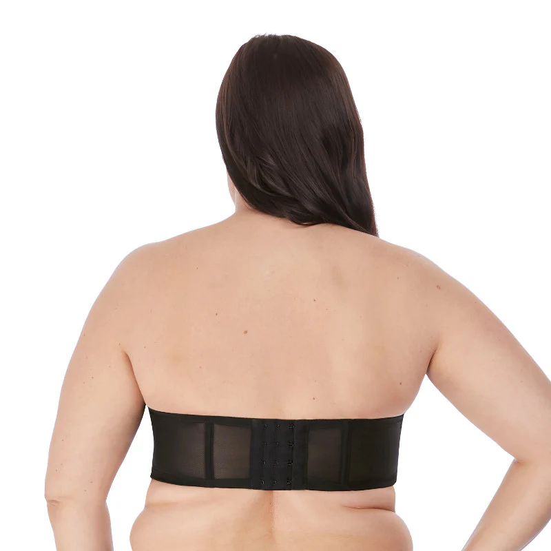 Smooth Moulded Strapless Bra Black - Elomi - Image 3
