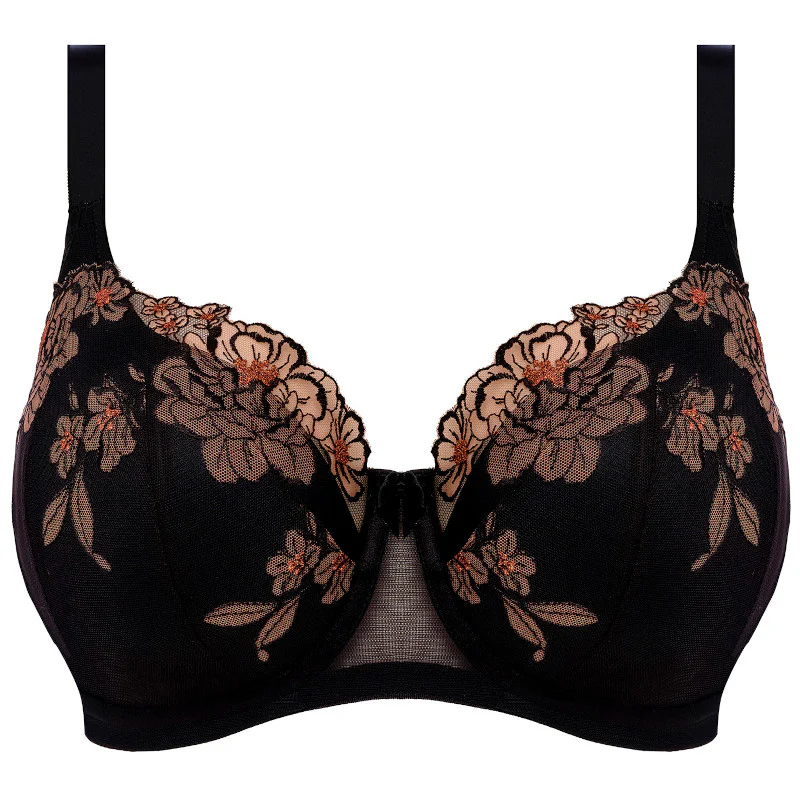 Teagan Half Cup Bra Black/Almond - Elomi