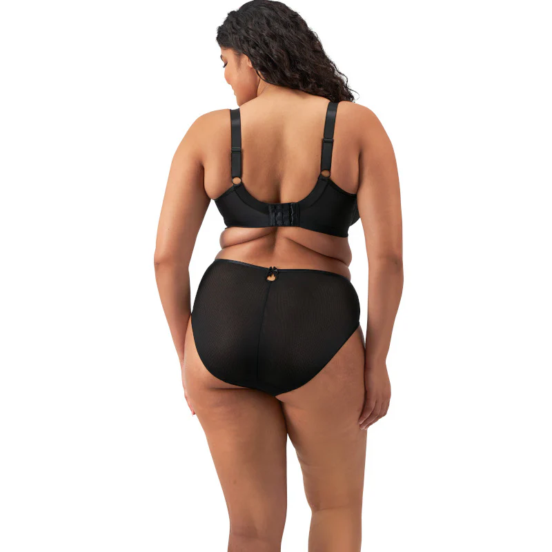 Teagan Plunge Bra Black/Almond - Elomi - Image 3