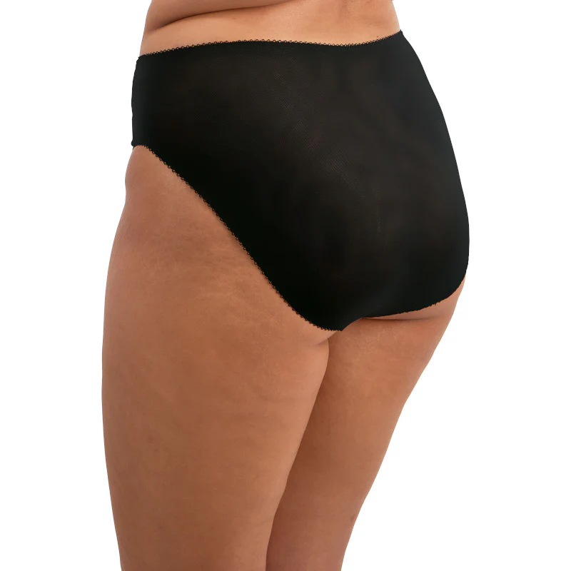 Zarla High Leg Brief Black - Elomi - Image 2