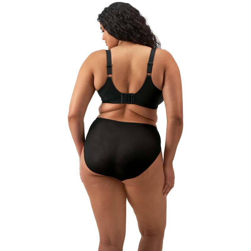 Zarla Side Support Underwired Bra Black - Elomi - Image 3
