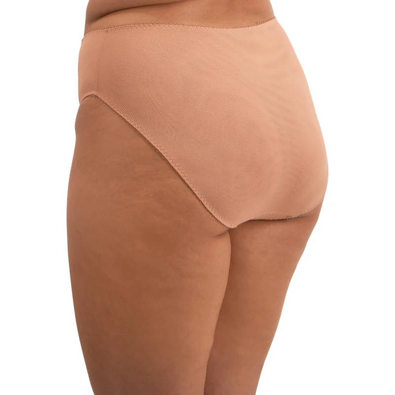 Zarla High Leg Brief Cafe Au Lait Nude - Elomi - Image 2