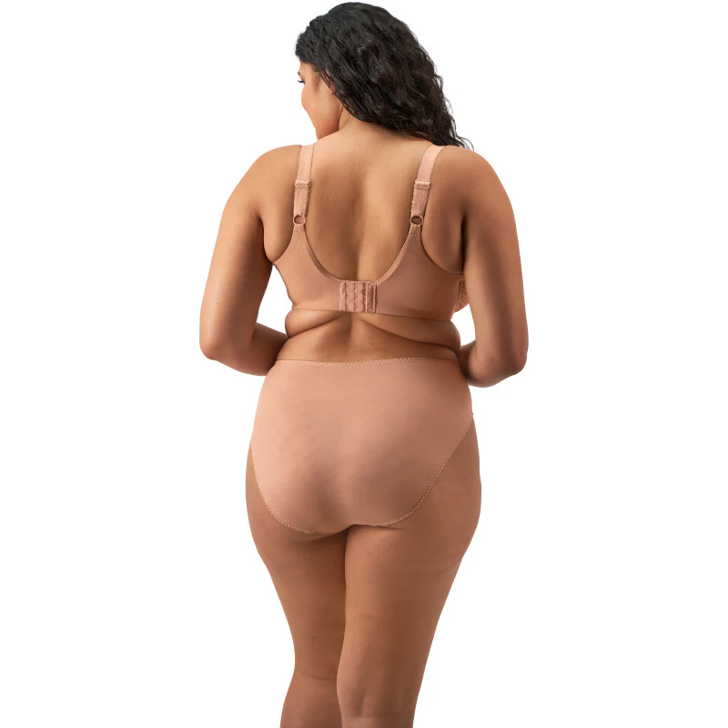 Zarla Side Support Underwired Bra Cafe Au Lait Nude - Elomi - Image 3