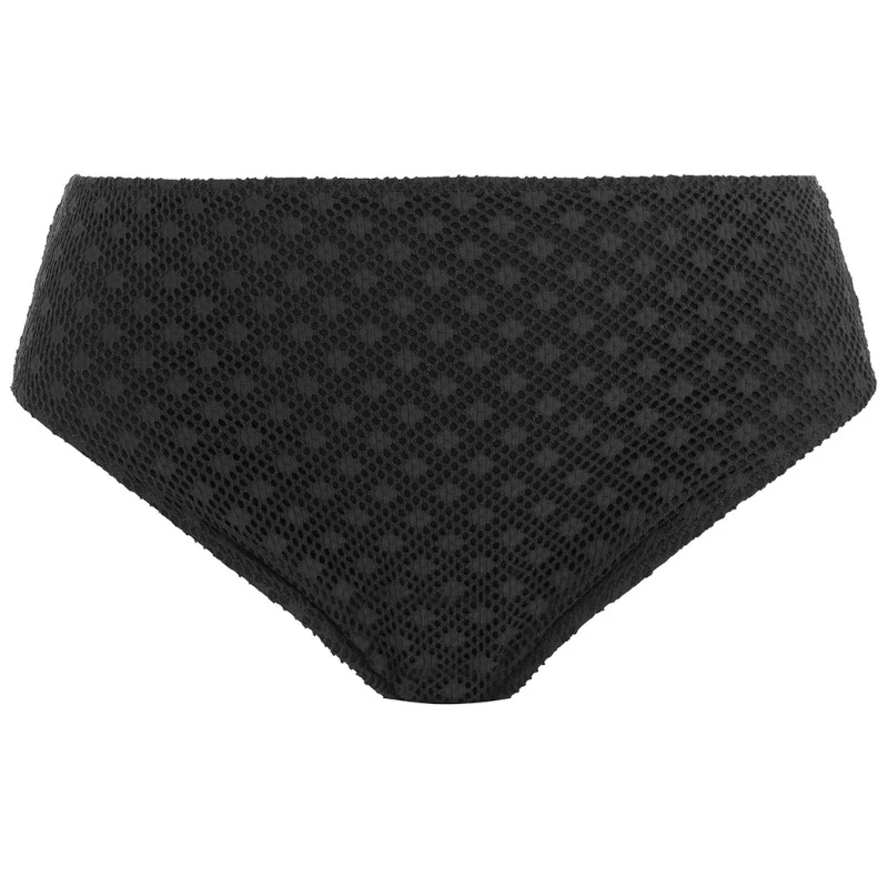 Bazaruto Mid Rise Bikini Brief Black - Elomi Swim