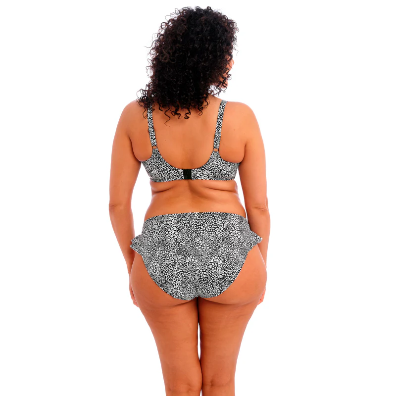 Pebble Cove Plunge Bikini Top Black - Elomi Swim - Image 3
