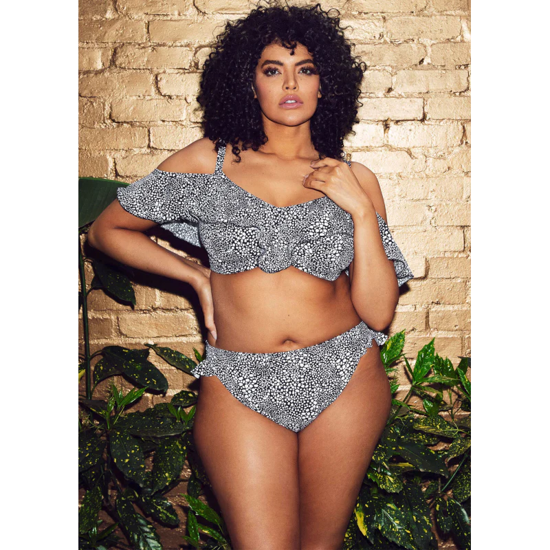 Pebble Cove Underwired Bikini Top Black - Elomi Swim - Image 4