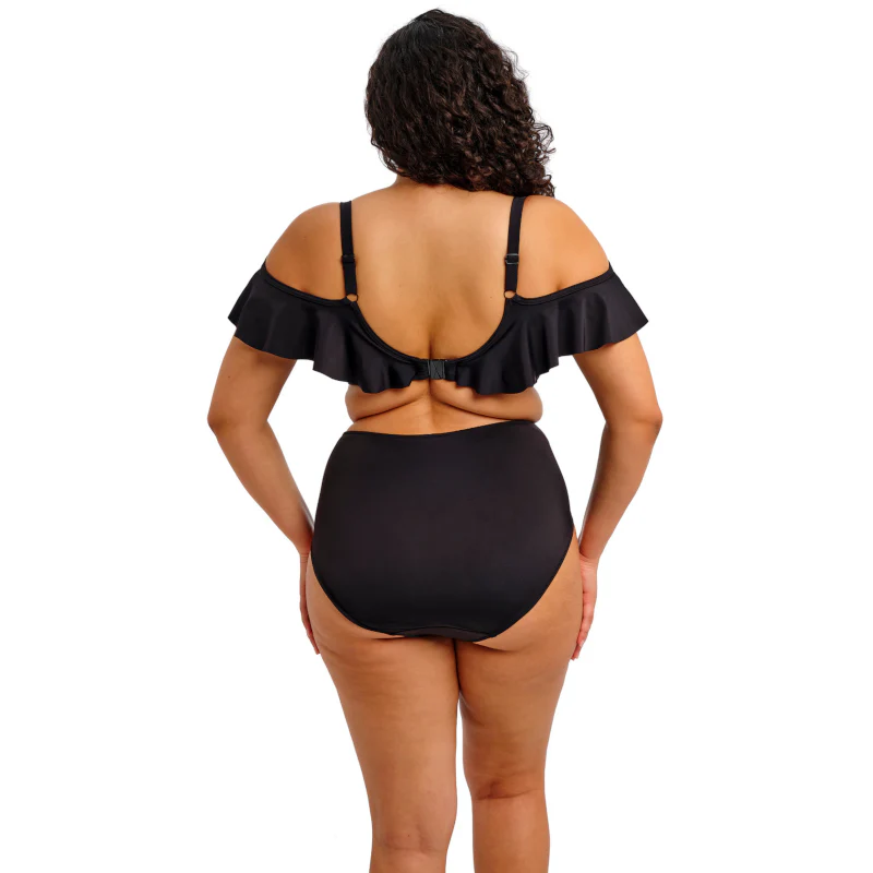 Plain Sailing Full Bikini Brief Black - Elomi Swim - Image 4