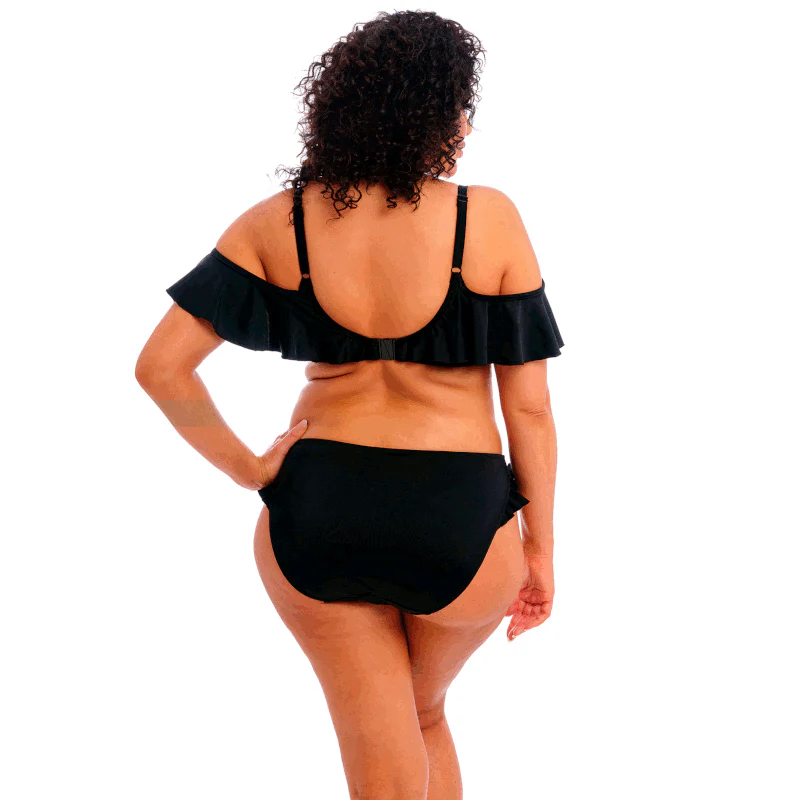 Plain Sailing Underwired Bikini Top Black - Elomi Swim - Image 3
