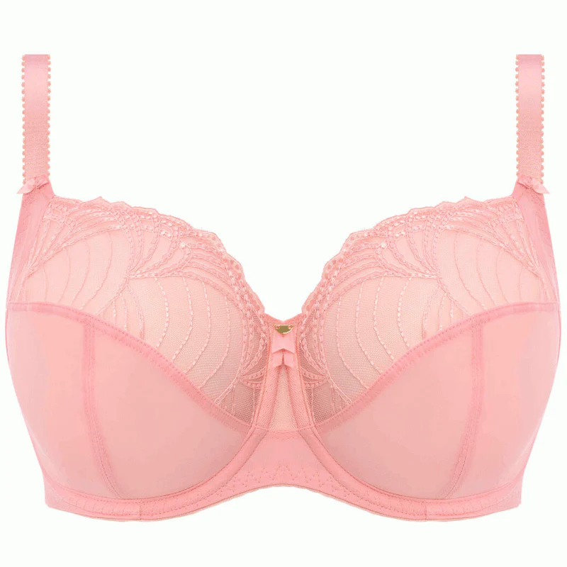 Adelle Side Support Bra Coral Pink - Fantasie