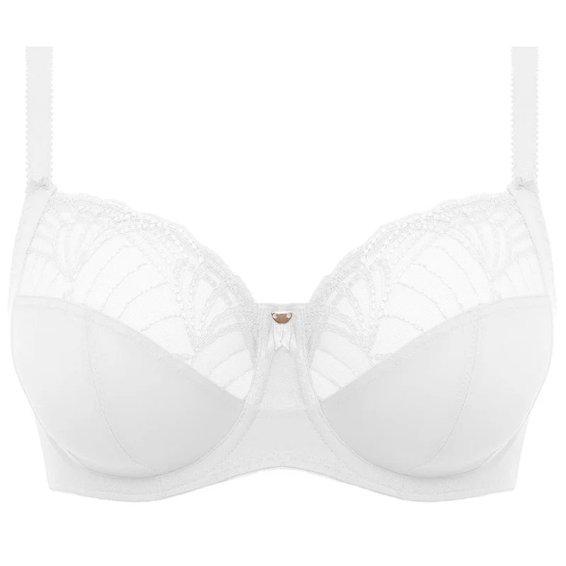 Adelle Side Support Bra White - Fantasie