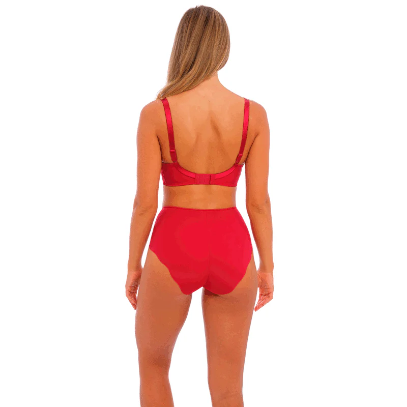 Ana High Waist Brief Red - Fantasie - Image 4
