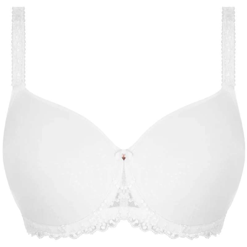 Ana Moulded Spacer Full Cup Bra White - Fantasie