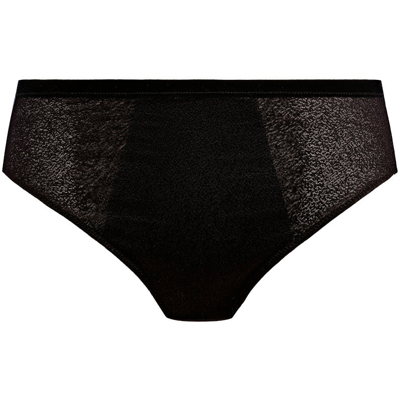 Demure Full Brief Panty Black - Fantasie
