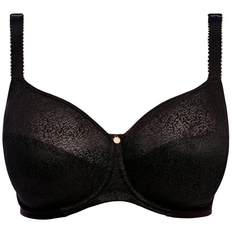 Demure Moulded Cup Bra Black - Fantasie