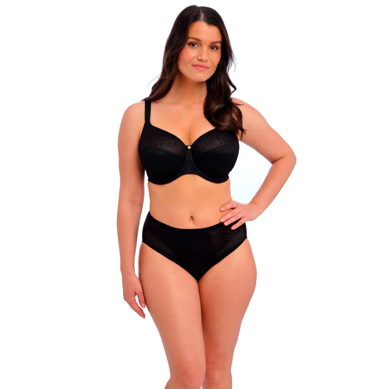 Demure Full Brief Panty Black - Fantasie - Image 3