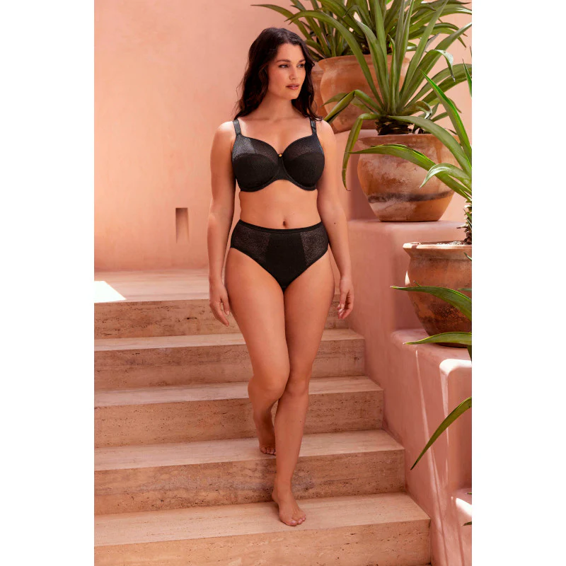 Demure Full Brief Panty Black - Fantasie - Image 5
