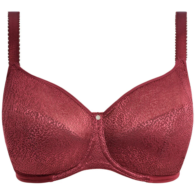Demure Moulded Cup Bra Purple Fig - Fantasie