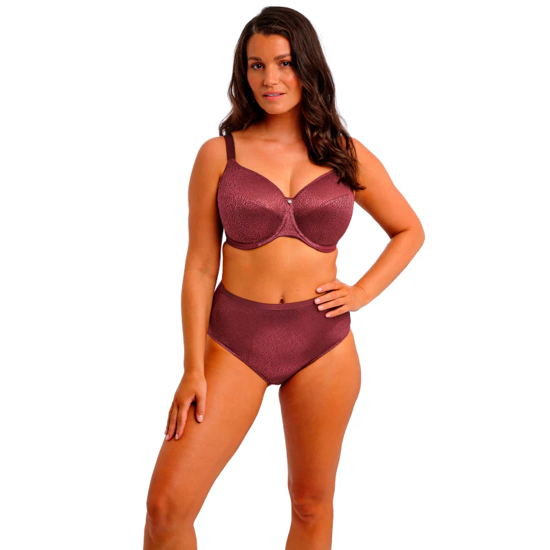 Demure Full Brief Panty Purple Fig - Fantasie - Image 3