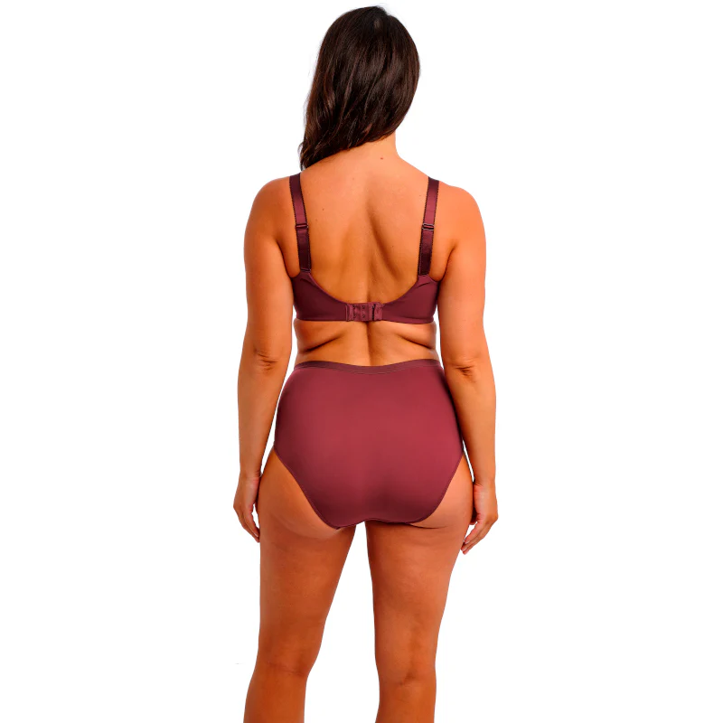 Demure Full Brief Panty Purple Fig - Fantasie - Image 4