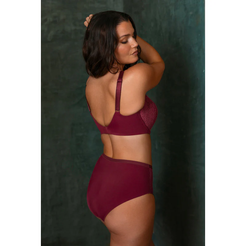 Demure Full Brief Panty Purple Fig - Fantasie - Image 6