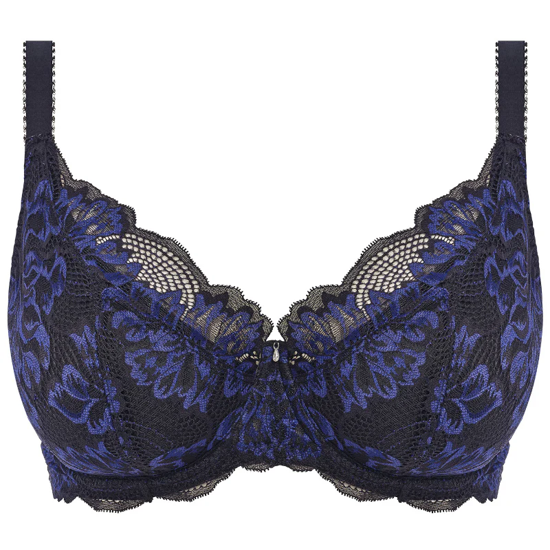 Emmaline Padded Plunge Bra Midnight - Fantasie