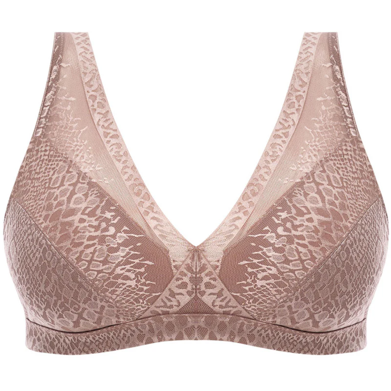 Envisage Bralette Taupe Brown - Fantasie