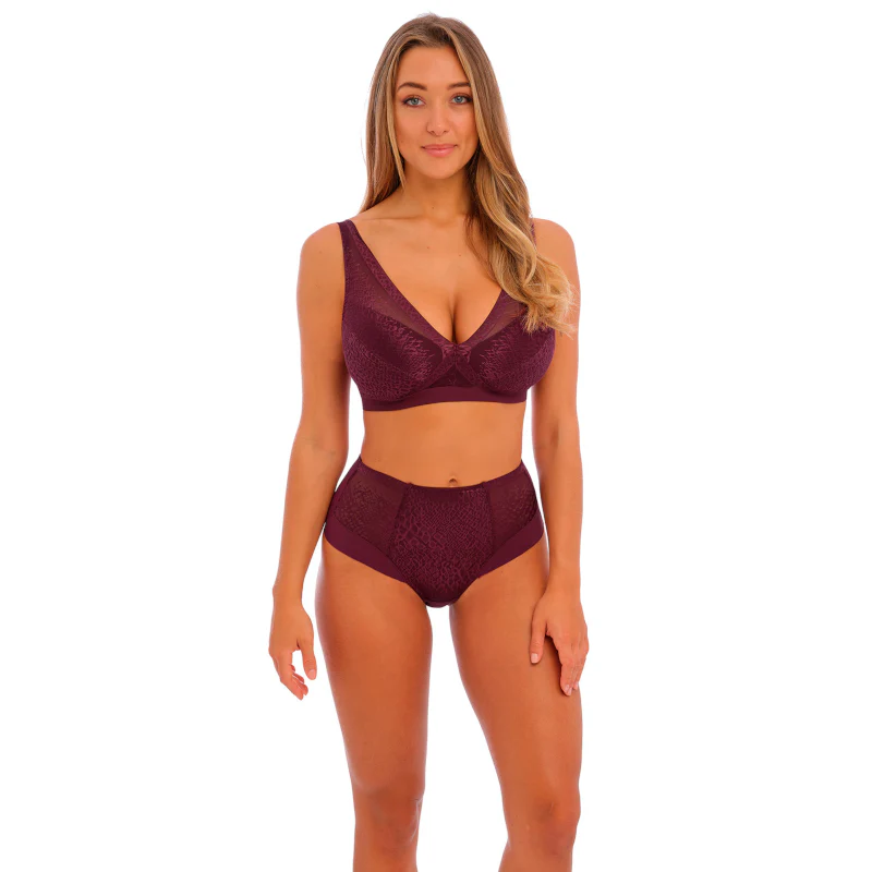 Envisage High Waist Brief Mulberry Purple - Fantasie - Image 3
