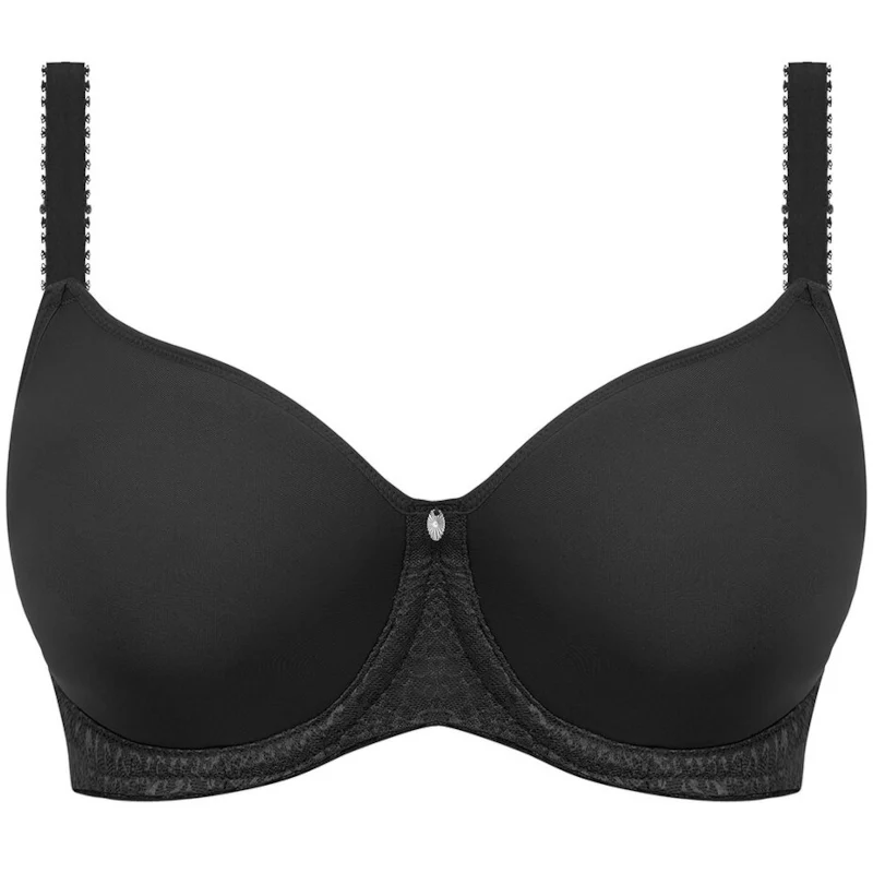 Envisage Moulded Spacer Bra Black - Fantasie