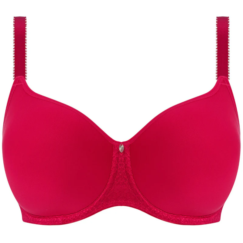 Envisage Moulded Spacer Bra Raspberry Red - Fantasie