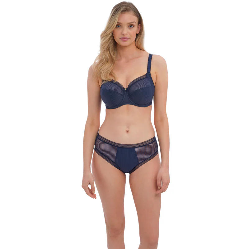 Fusion Full Cup Side Support Bra Navy Blue - Fantasie - Image 2