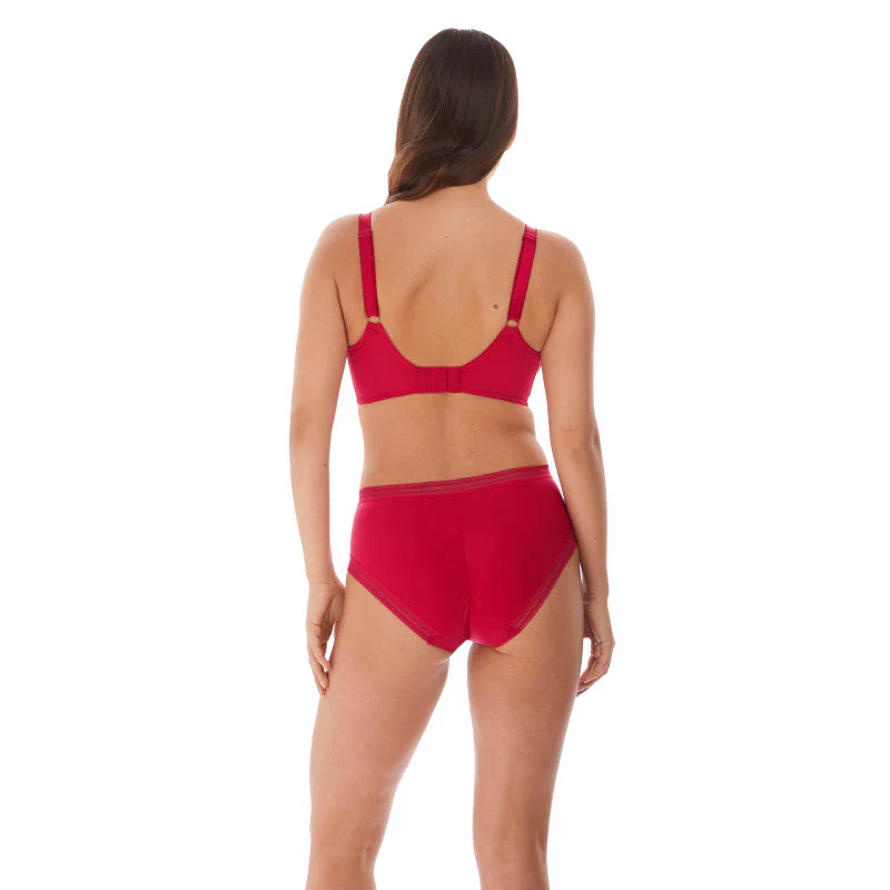Fusion Full Cup Side Support Bra Red - Fantasie - Image 3