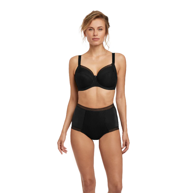 Fusion High Waist Brief Pant Black - Fantasie - Image 3