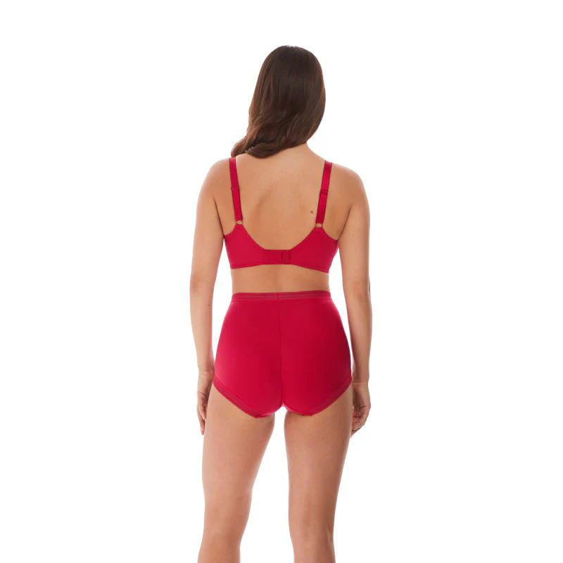 Fusion High Waist Brief Panty Red - Fantasie - Image 4