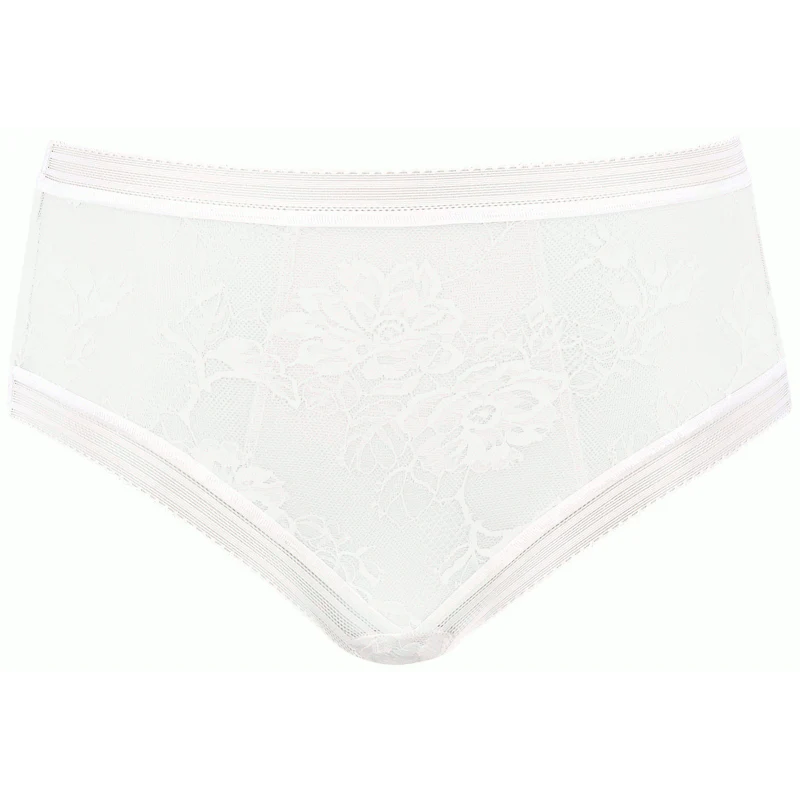 Fusion Lace Brief Underwear White - Fantasie