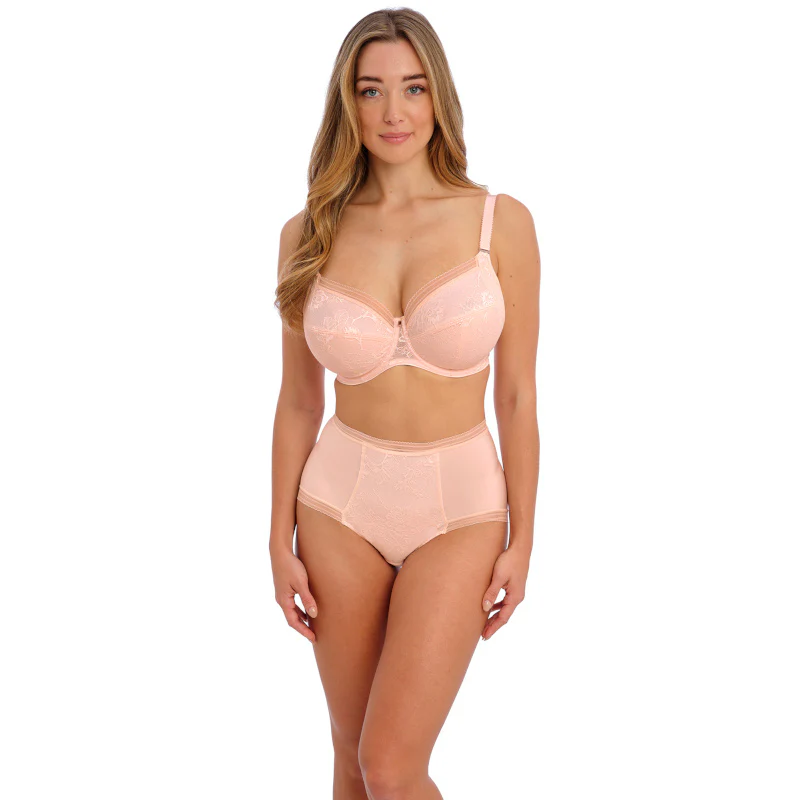 Fusion Lace Full Cup Side Support Bra Blush Pink - Fantasie - Image 2