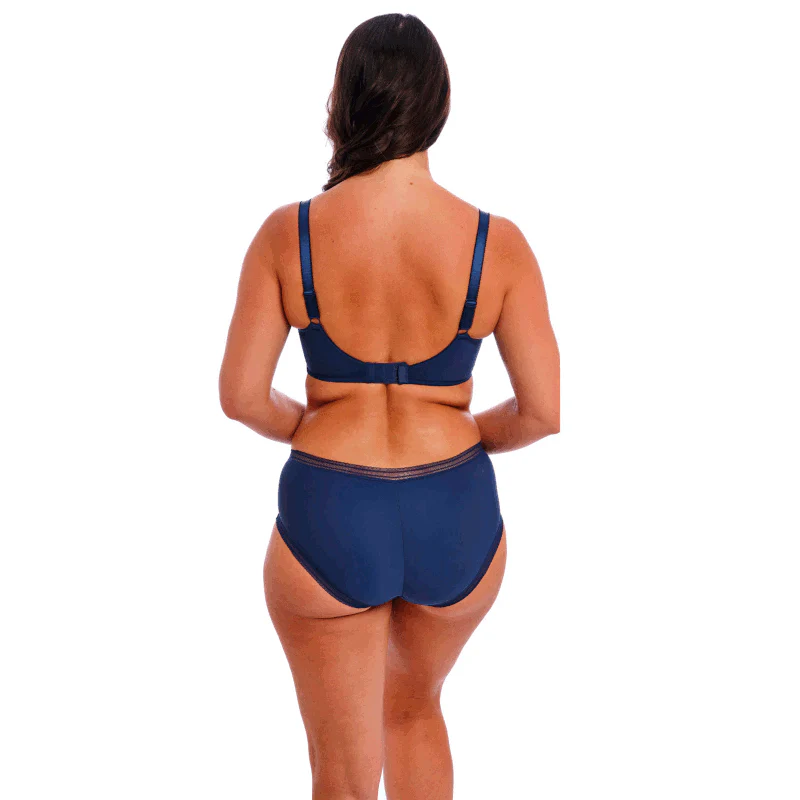 Fusion Lace Full Cup Side Support Bra French Navy Blue - Fantasie - Image 3