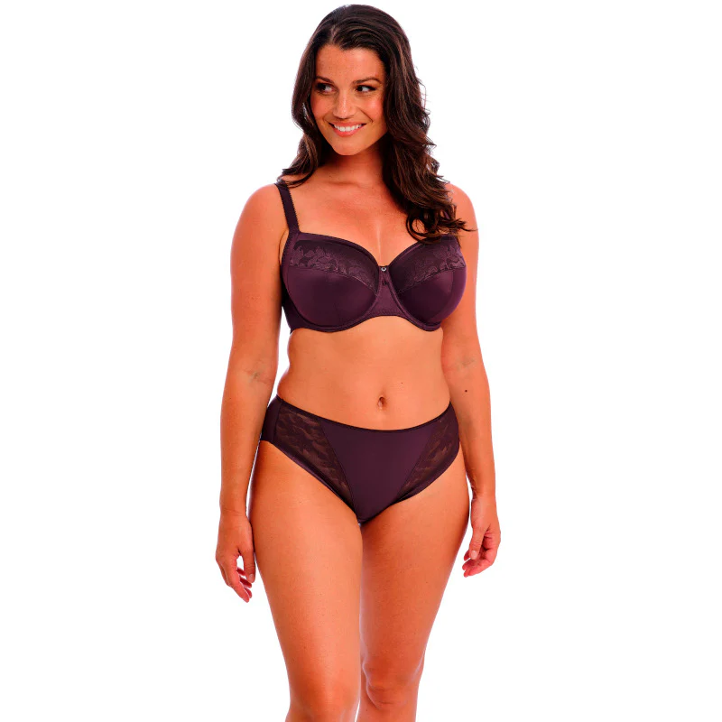 Illusion Side Support Bra Plum - Fantasie - Image 2