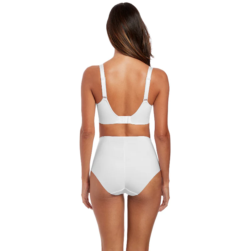 Illusion High Waist Brief Panty White - Fantasie - Image 4