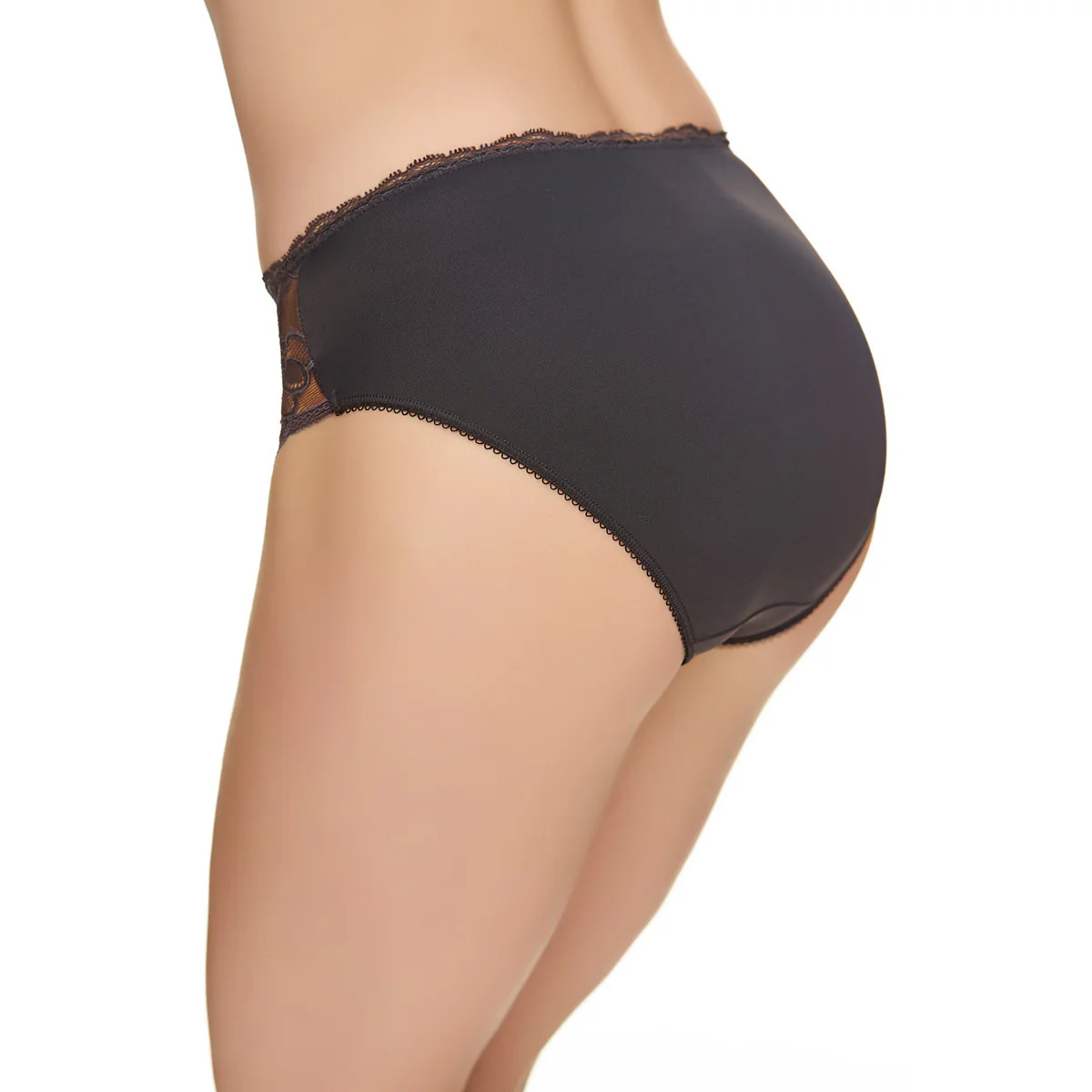 Jacqueline Lace Slate Grey Brief Panty - Fantasie - Image 2