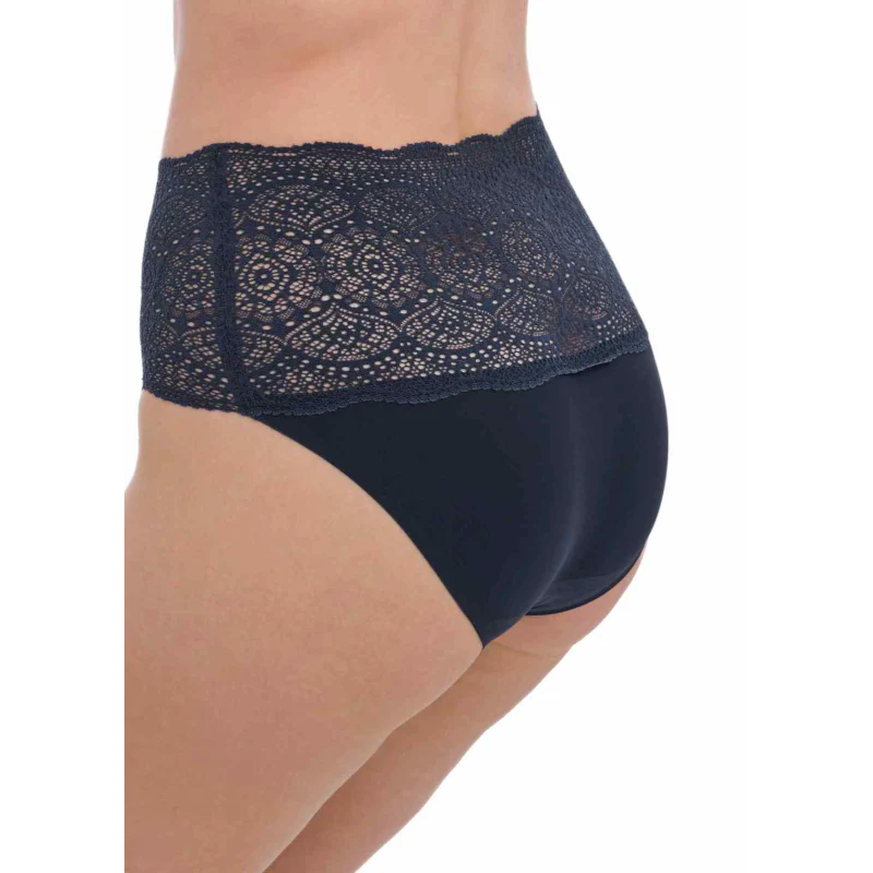 Lace Ease Invisible Stretch Full Brief Navy Blue - Fantasie - Image 2