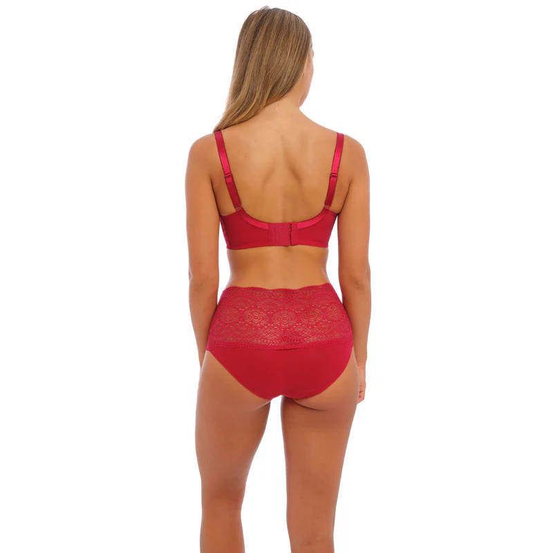 Lace Ease Invisible Stretch Full Brief Red - Fantasie - Image 3