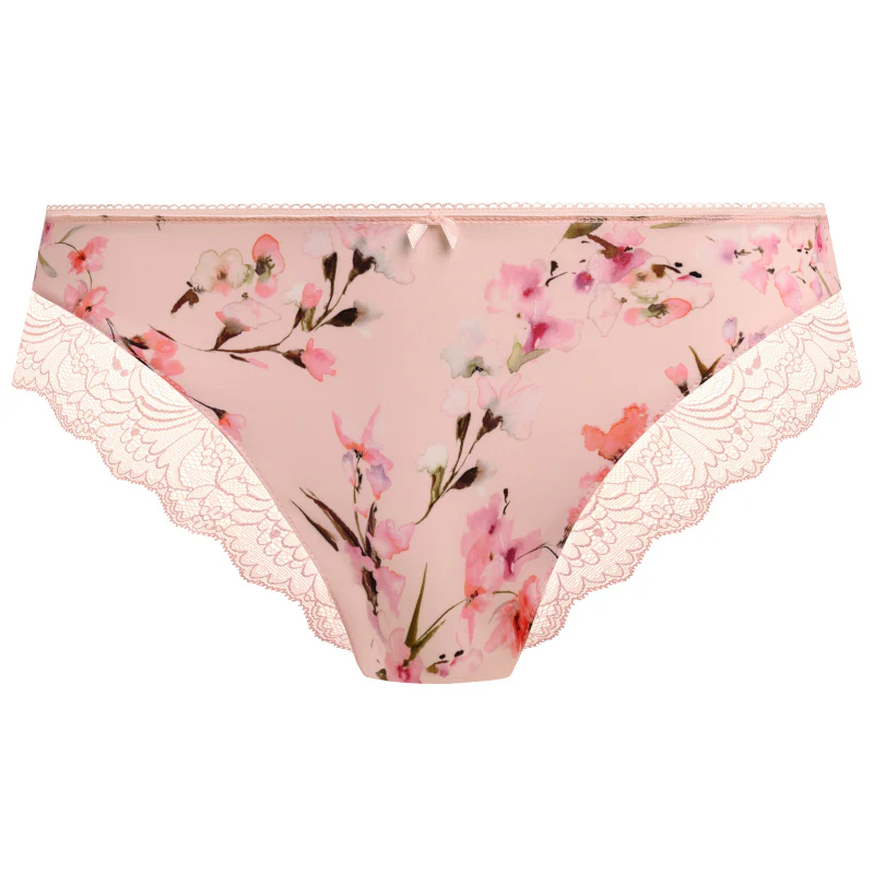 Lucia Brief Panty Floral Print Rosewater - Fantasie