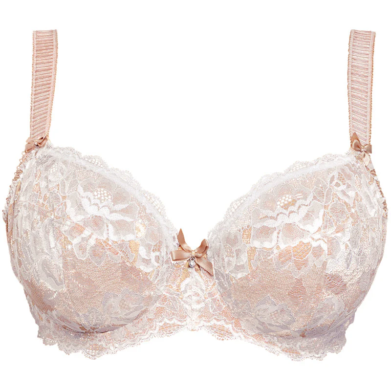 Marianna Latte Nude Side Support Plunge Bra - Fantasie